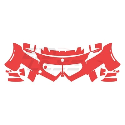 KIT PARACHOQUES DELANTERO M2 2023-2025 CON SENSOR Película de Protección de Pintura Precortada Transparente PPF Foto 1 de 3