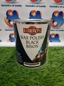 Liberon Cera Lucidante MOBILI LEGNO Bisonte Nero 1L Mangimi Lucidanti M 5 Tudor Rovere 5 - Foto 1 di 4