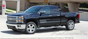 SHADOW 2015 2016 2017 Chevy Silverado Truck Vinyl Graphics 3M Pin Stripes Decals - Picture 1 of 9