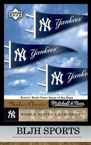 2004 Upper Deck Yankees Classics #8 1939 World Series New York Yankees (1B8) - Picture 1 of 2