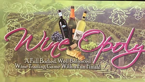 Neu Wineopoly versiegelte Stücke Monopoly Brettspiel Sangria Cabernet Weinberg Kostenloser Versand - Bild 1 von 9
