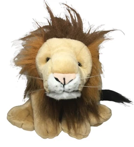 SELTEN Wild Republic Löwe Plüschtier Cuddlekins 2003 Stofftier Spielzeug 12 Zoll Katze ETIKETTEN - Bild 1 von 9