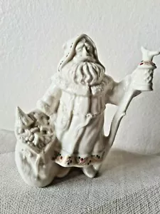 Lenox China Jewels Second Annual Woodland Christmas Weihnachtsmann 7" Figur 1994 - Bild 1 von 8
