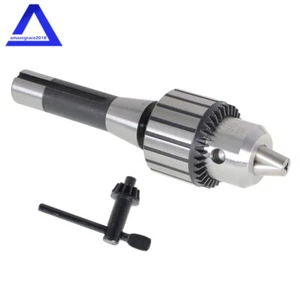 1/8"- 5/8" Heavy Duty Keyed Drill Chuck in Prime Quality with R8 Shank & Key - Picture 1 of 12