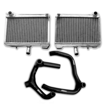 Radiador de aluminio y manguera negra para HONDA 1988-2000 Goldwing GL1500 gl 1500 1989 Foto 1 de 4