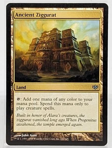 MTG Ancient Ziggurat Magic Conflux English Magic the Gathering LP - Picture 1 of 2