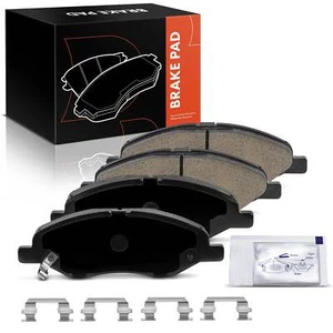 Front L & R Side Ceramic Brake Pads for Nissan Versa 2008-2011 L4 1.6L L4 1.8L - Picture 1 of 8