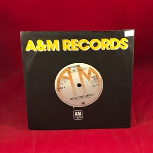 RITA COOLIDGE Words 1977 UK 7" vinyl single original 45 Who's To Bless And Blame - Picture 1 of 2