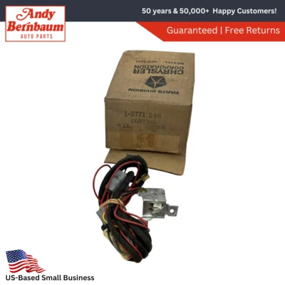 1967 Chrysler New Yorker 300 Reverberator Switch & Wiring Harness 2771246 NOS - Image 1 of 4