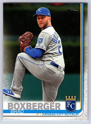 2019 Topps Update Base # US191 - Brad Boxberger - Kansas City Royals - Image 1 of 2