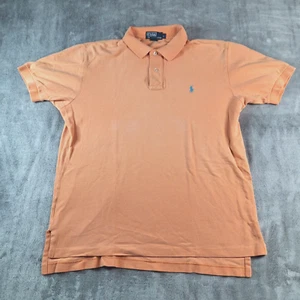 Ralph Lauren Poloshirt Herren Large Pfirsich Kurzarm Spreizkragen - Bild 1 von 9