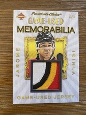 2021 President's Choice Solitaire 2.0 - 1/1 Jarome Iginla Game Used Mem