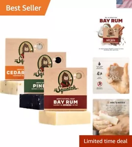 Nourishing Variety Pack: 3 Bar Soap Set for Men - Natural Ingredients - Picture 1 of 7