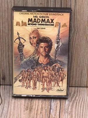 MAD MAX BEYOND THUNDERDOME OST SOUNDTRACK CASSETTE TAPE CAPITOL - Photo 1/4