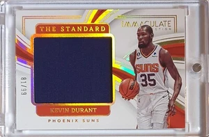 2022 Panini Immaculate Kevin Durant #PATCH /99 Game Worn Jumbo Jersey - Rare - Picture 1 of 4