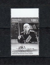 Armenia MNH** 2019 Mi. 1136 Admiral of the Fleet