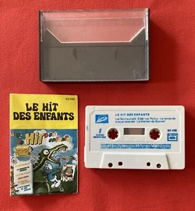 Le Hit Des Kinder Schlümpfe Pollux Boomer SD638 Kassette Audio K7 Guter Zustand - Picture 1 of 2