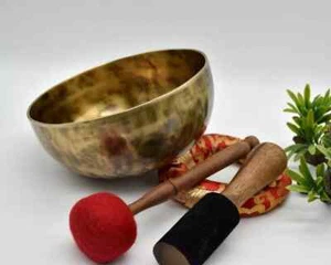 8 Zoll Singschale Tibetische Meditation Singschale Therapie Heilschale - Bild 1 von 3
