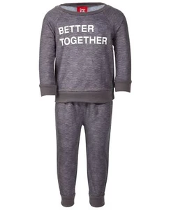 Family Pajamas Baby Boys & Girls Matching 2 Pieces Better Together Pajama Sets - Picture 1 of 4