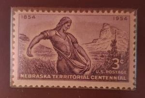 Briefmarke The Nebraska Territory 7. Mai 1954 - Bild 1 von 4