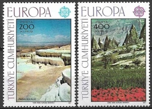 Turkey 1977 Yvert 2184/85 Europe CEPT MNH VF - Picture 1 of 1