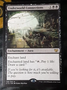 Underworld Connections x1 , Commander 2015 , NM , MTG , FREE SHIPPING - Picture 1 of 2