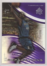 2003 Upper Deck Triple Dimensions Reflections Amethyst /300 Ndudi Ebi Rookie RC