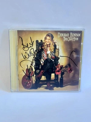*SUPER RARE* Signed Deborah Bonham CD John Bonham's Sister Led Zeppelin Plant - Image 1 of 4