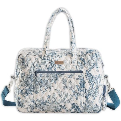 Bolsas de fin de semana para mujer de algodón acolchadas de lona equipaje para pasar la noche bolsa de fin de semana... Foto 1 de 4