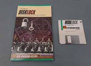 DiskLock ~ Classic Apple Mac Encryption Software by Fifth Generation Systems - Picture 1 of 7