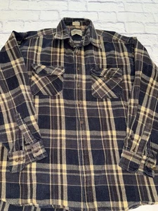 Camisa de trabajo CE Schmidt Workwear 2XT para hombre de franela a cuadros con botones - Imagen 1 de 9