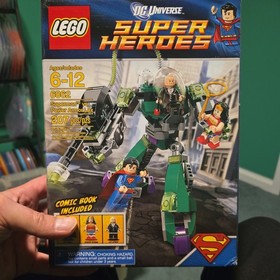 2012 LEGO DC Comics 6862 Superman Vs. Power Armor Lex COMPLETE- No Comic -READ