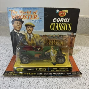 Corgi 9004 The World Of Jeeves And Wooster 1927 Bentley Le Mans GC UNPUNCHED - Picture 1 of 23