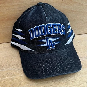 MITCHELL & NESS LOS ANGELES DODGERS FADED DENIM PRO PINCH DRUCKKNOPFLASCHE MÜTZE NEU - Bild 1 von 4