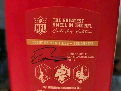 Jabón corporal Old Spice George Kittle colección NFL, Kittle Can Cook 24 fl oz 49ers Foto 1 de 4