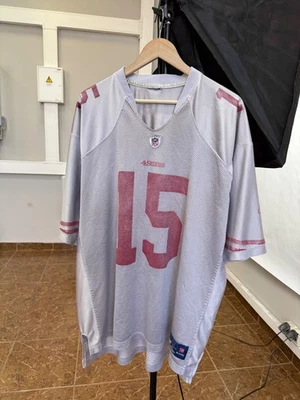 🇺🇸 De Colección Reebok Michael Crabtree San Francisco 49ERS Fútbol Talla XL Gris Foto 1 de 4
