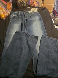 Joe's Jeans Women’s Size 24 Regular Muse Bootcut High Rise Dark Wash Blue Denim - Picture 1 of 7
