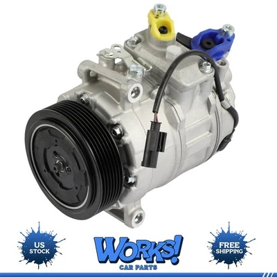 For BMW 535i 2008 2009 2010 3.0L BMW 535i xDrive 2009 2010 3.0L A/C Compressor - Image 1 of 4