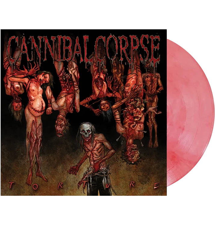 CANNIBAL CORPSE - 'Torture' LP (Clear Blood/Red Marble) - Image 1 of 1