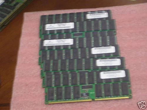 NL9127RD64042-D21JNB 4GB = 4X 1GB DDR PC2100 64X4  266MHZ ECC REGISTERED  - Image 1 of 1