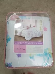 Luke & Lola 4-Piece Comforter full Set NO pillow - Picture 1 of 6