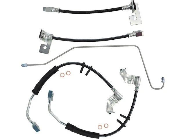 Juego de mangueras de freno para Ford F150 1999-2003 4x4 2000 2001 2002 SX476RY Foto 1 de 1