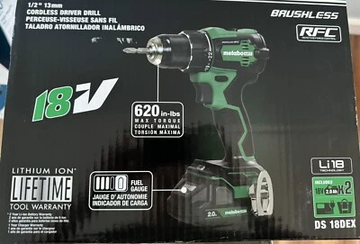 metabo 18v tools brushless drill - Image 1 of 4