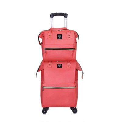 Carry On Luggage Set 18 inch Lightweight Suitcase with Wheels with Carry On Bag - Image 1 of 4