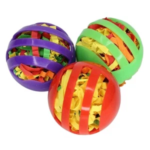 Parrot Strength Training 3 Pcs Set Plastic Indoor Outdoor Birds Plaything - Picture 1 of 8