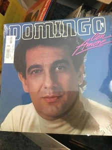 PLACIDO DOMINGO - CON AMORE - RCA New/Sealed With Glassine Album Sleeve - Picture 1 of 2