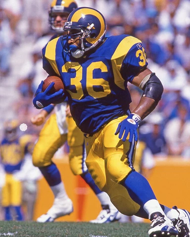 1995 St. Louis Rams JEROME BETTIS Glossy 8x10 Photo Print Poster HOF 2015 Cover