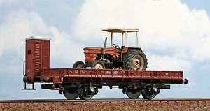 ACME 40485 FS Carro pianale Tipo P con garitta con trattore Fiat 750 - Imagen 1 de 1