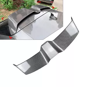 Carbon Fiber Rear Roof Spoiler Wing Lip For Audi A3 S3 RS3 8Y 5Door 2021-2024 - Foto 1 di 8