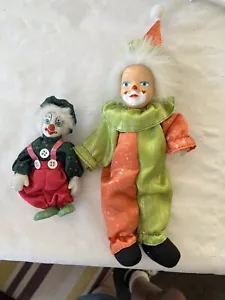 clown toys ceramic faces - Picture 1 of 5